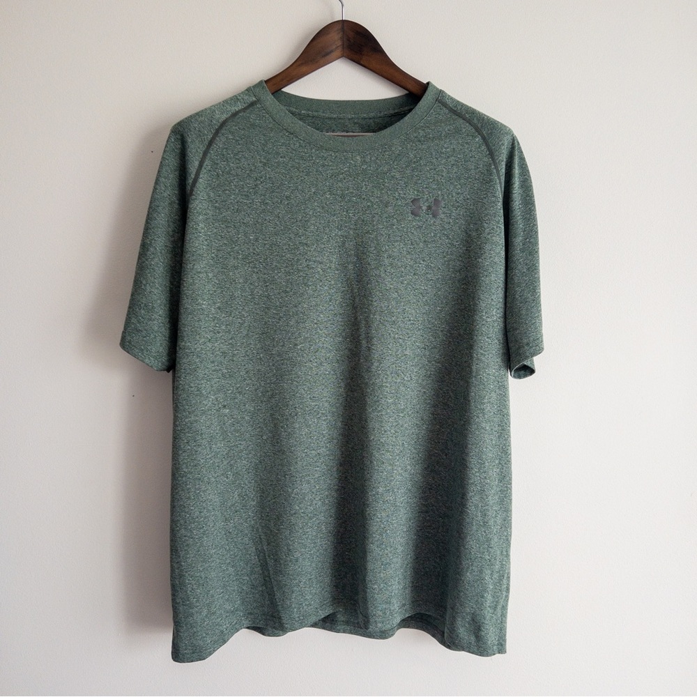 Under Armour heat gear shirt - dark green